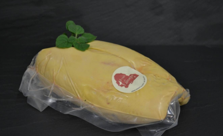 Foie gras de canard entier frais éveiné (+/- 500g)