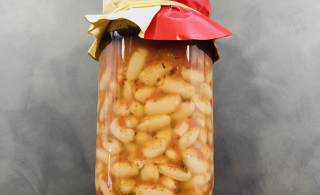 Haricots à la graisse de canard