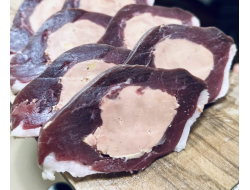 Demi magret séché farci au foie gras (+/- 200g)